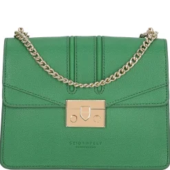 Roros - Schultertasche 21 cm (electric green/gold)