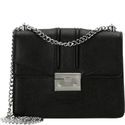Roros - Schultertasche 21 cm (black silver)