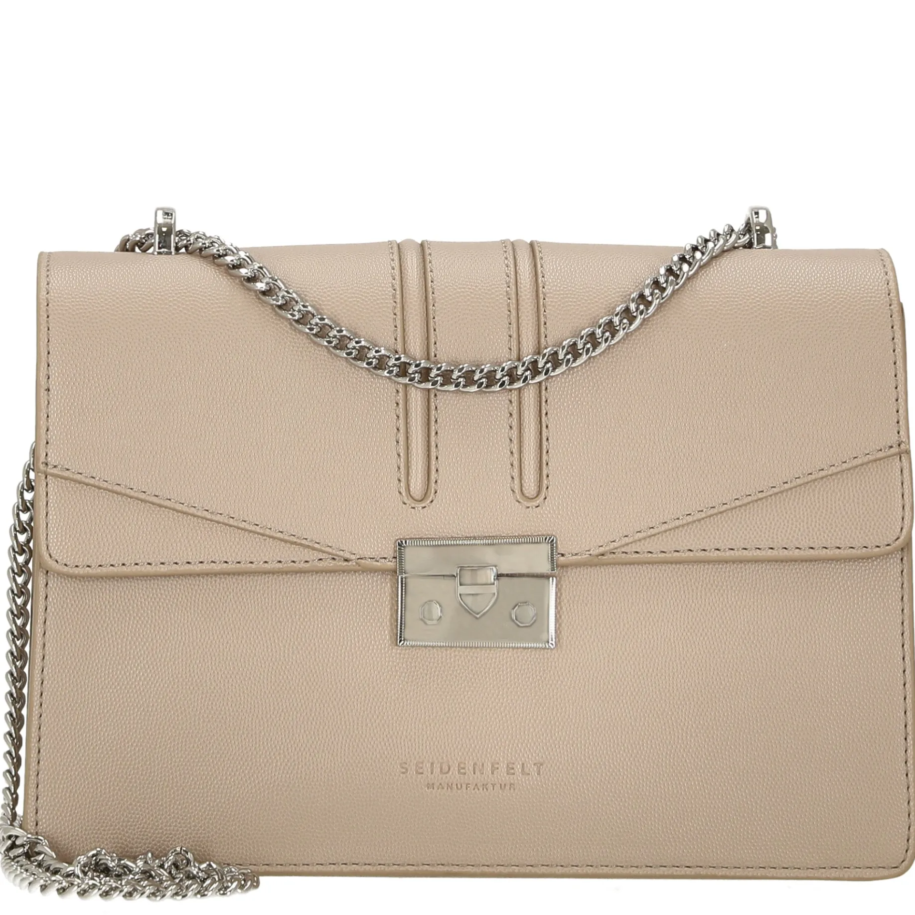 Roros Big - Schultertasche 28 cm (warm grey)