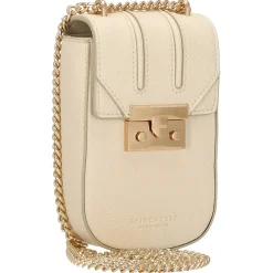 Roros Mobile - Umhängetasche 18 cm (beige/gold)