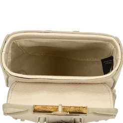 Roros Mobile - Umhängetasche 18 cm (beige/gold)