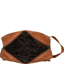 Rosario - Kulturbeutel zum Aufhängen 25 cm (cognac)