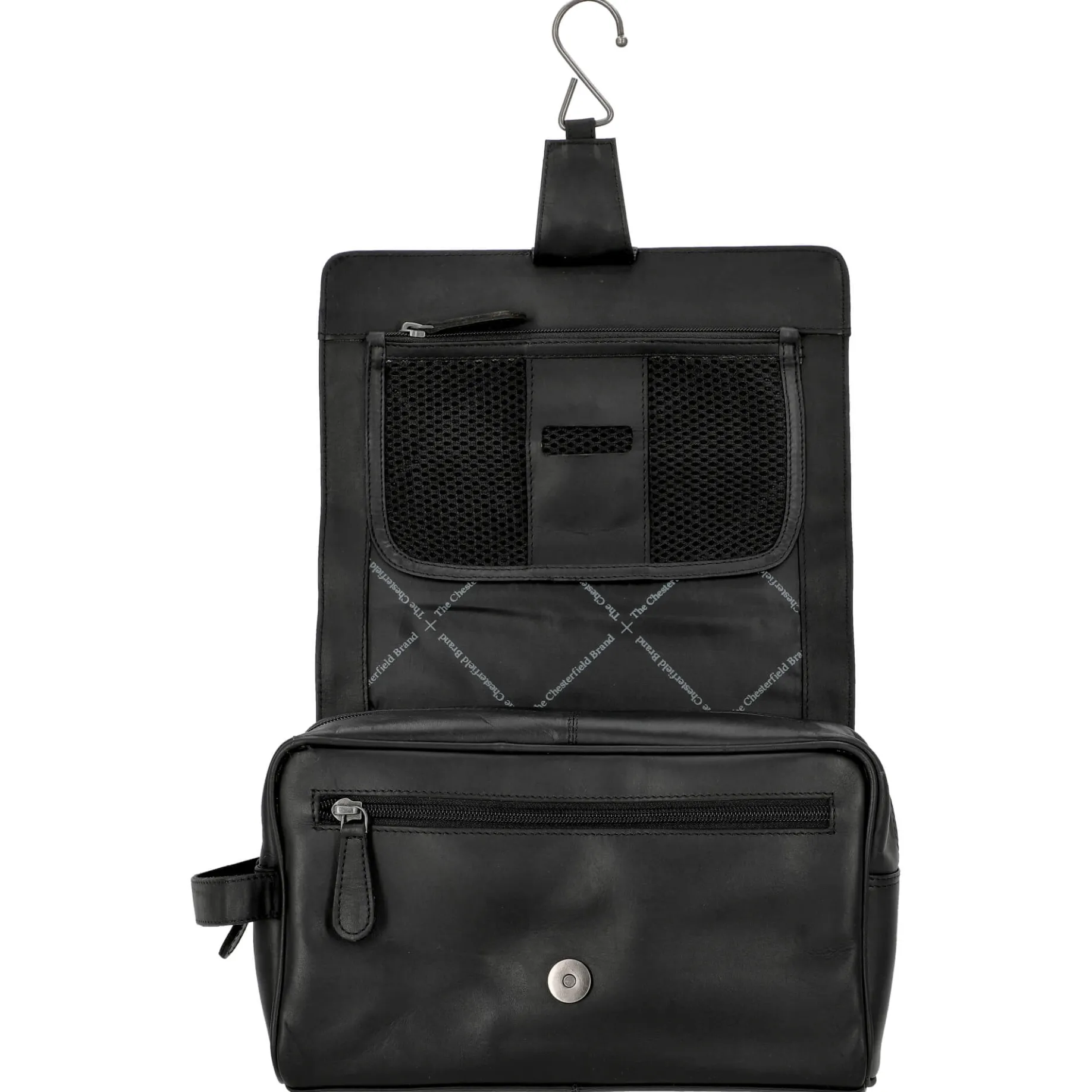 Rosario - Kulturbeutel zum Aufhängen 25 cm (black)