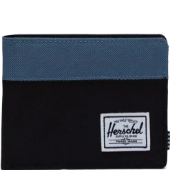 Roy - Geldbörse 6cc 11.5 cm RFID (black/copen blue)