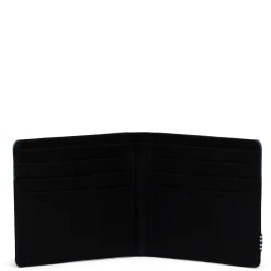 Roy - Geldbörse 6cc 11.5 cm RFID (black/copen blue)