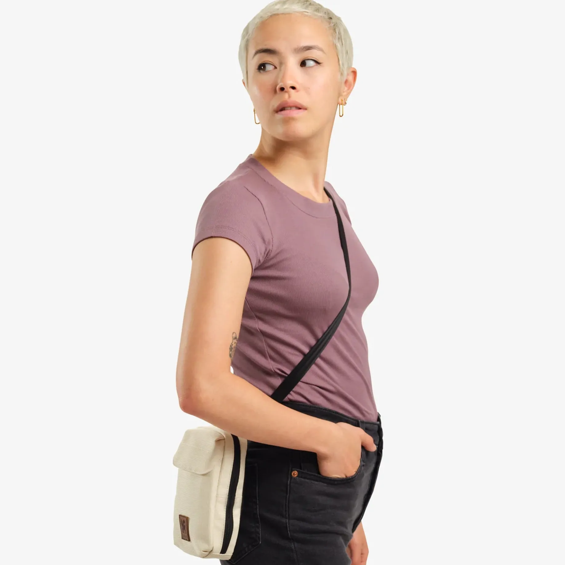 Ruckas Pouch - Umhängetasche 19 cm (natural)