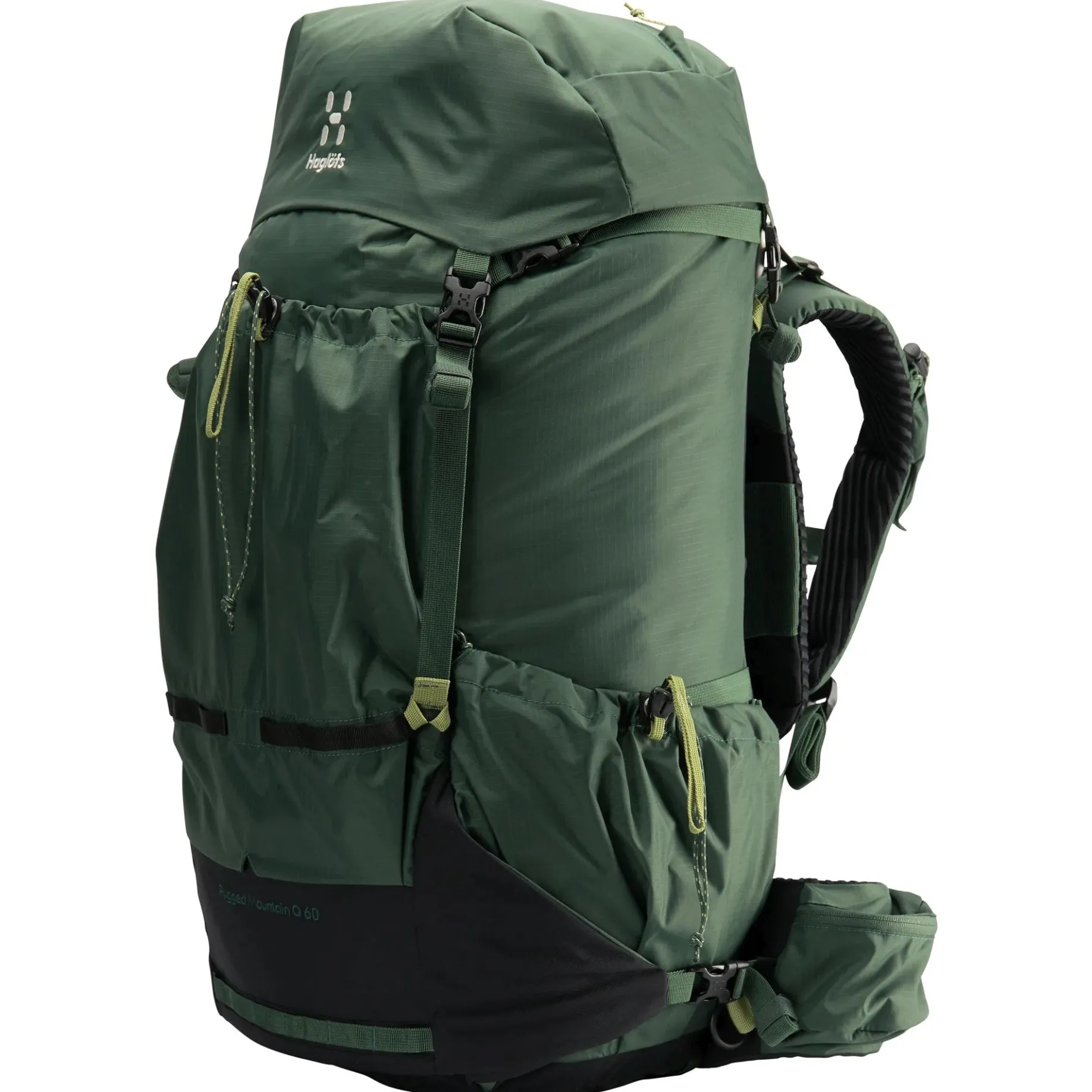 Rugged Mountain Q 60 - Trekkingrucksack 75 cm (fjell green/true black)