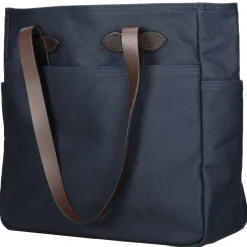 Rugged Twill - Schultertasche 35.6 cm (navy)