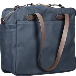 Rugged Twill - Schultertasche 38 cm (navy)