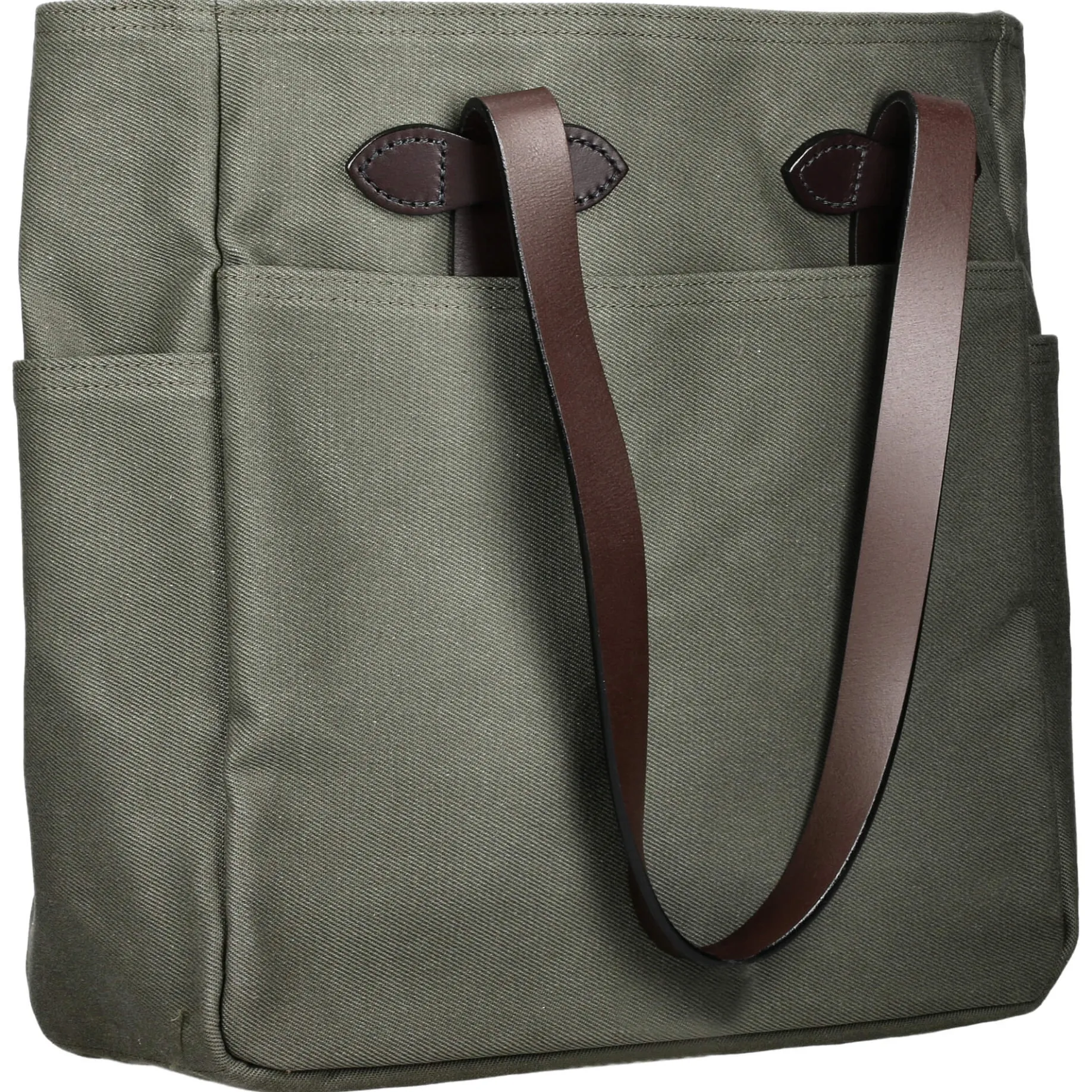 Rugged Twill - Schultertasche 35.6 cm (otter green)
