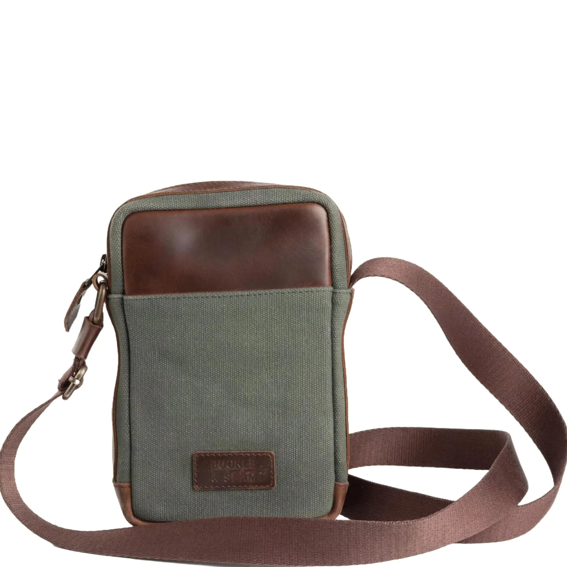 Runner Canvas - Umhängetasche 15 cm (grün)