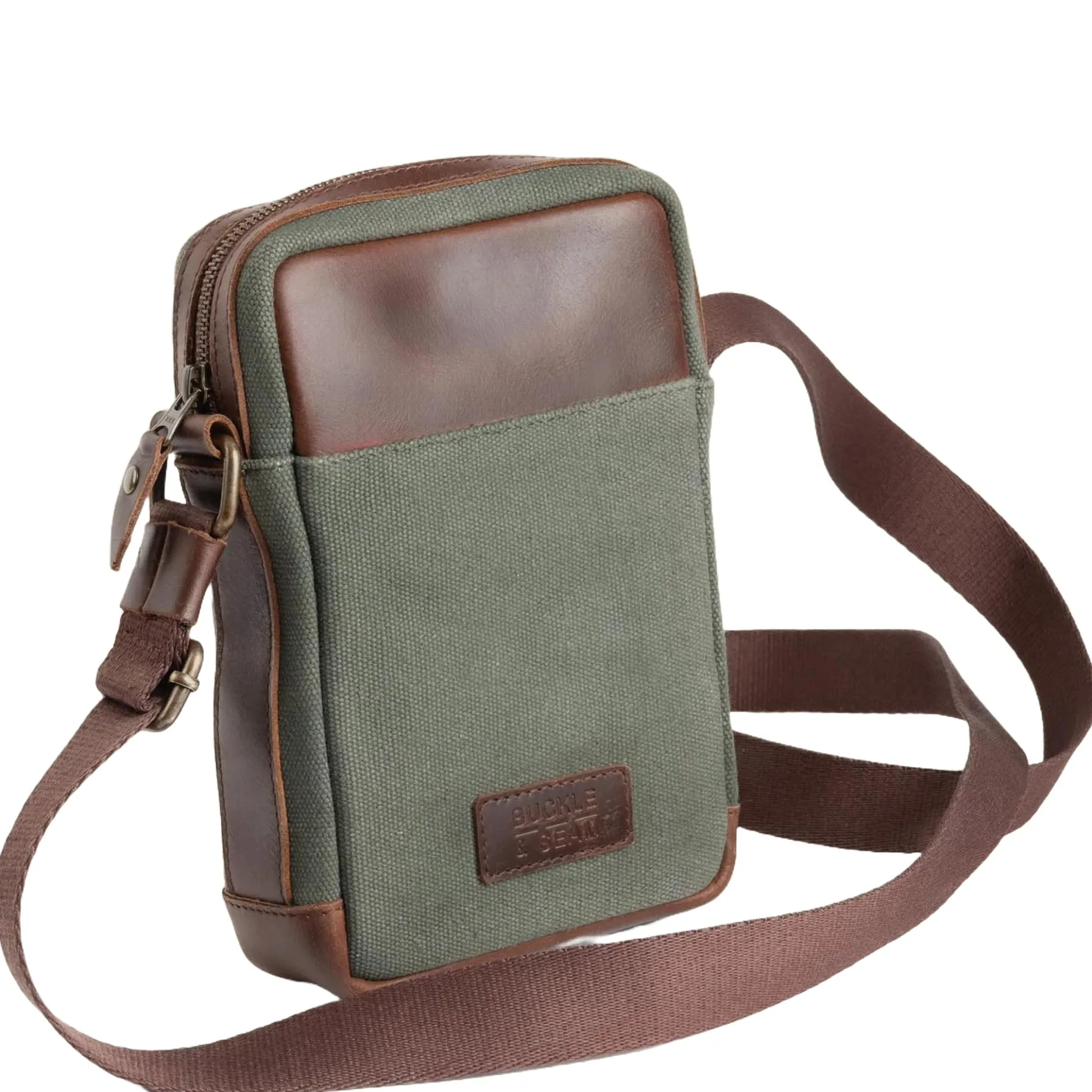 Runner Canvas - Umhängetasche 15 cm (grün)