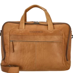 Ryan - Aktentasche 17" L Leder 42 cm (cognac)