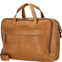 Ryan - Aktentasche 17" L Leder 42 cm (cognac)