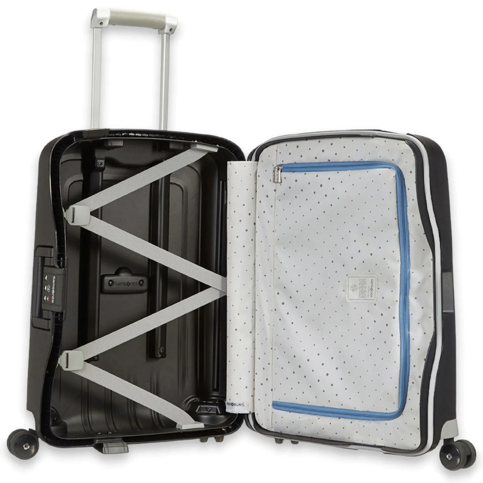 S Cure Spinner - 4-Rollen-Kabinentrolley S 55 cm (black)