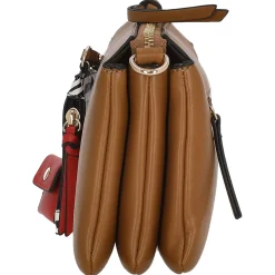 Safari - Schultertasche 23 cm (cognac)