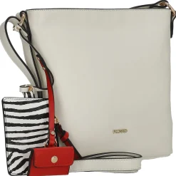 Safari - Umhängetasche 25 cm (white lily)