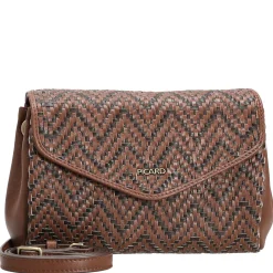Samos - Schultertasche 21 cm (cognac)