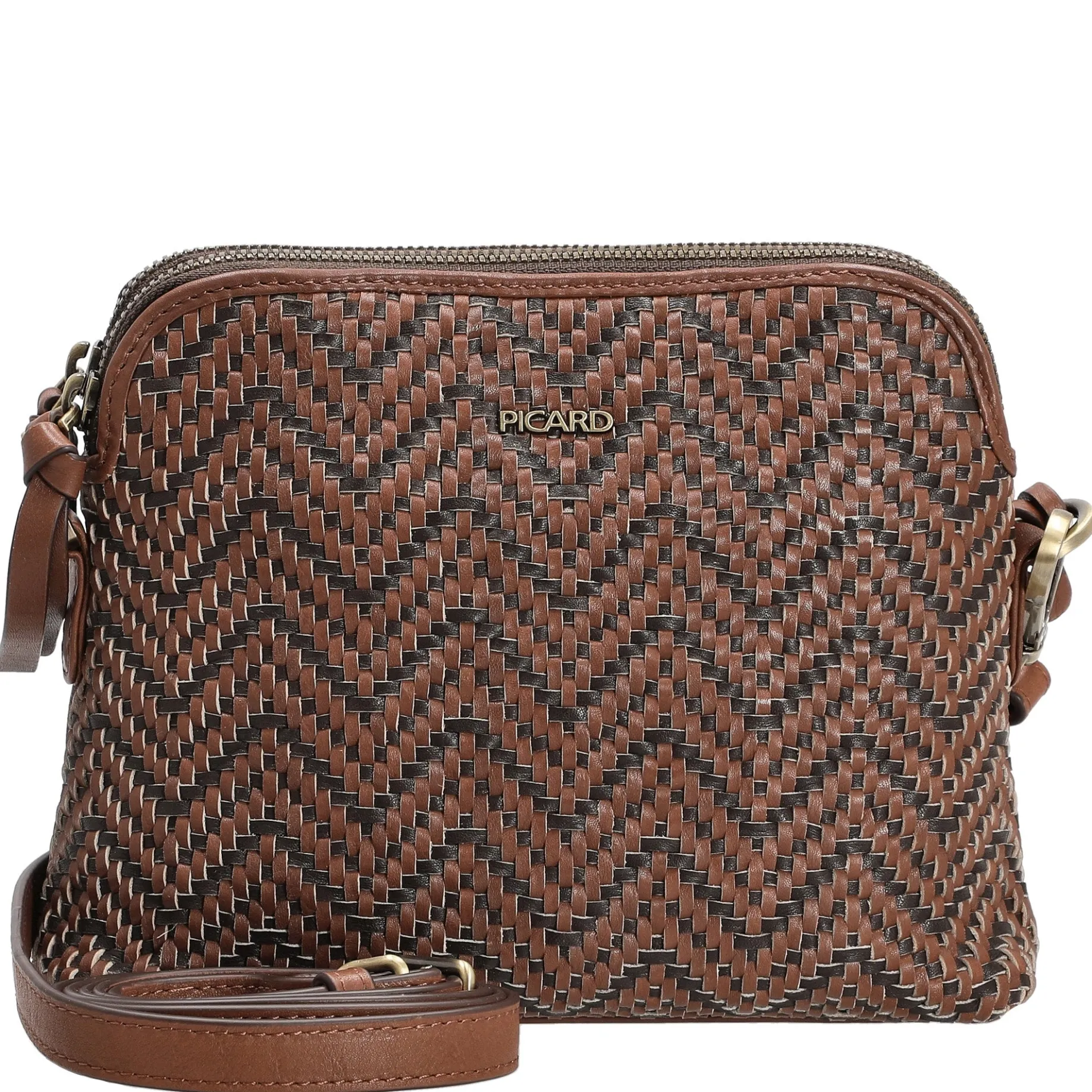 Samos - Umhängetasche 20 cm (cognac)