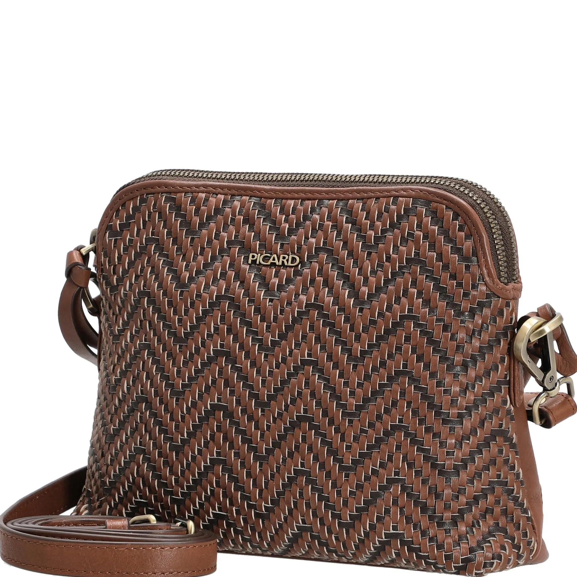 Samos - Umhängetasche 20 cm (cognac)