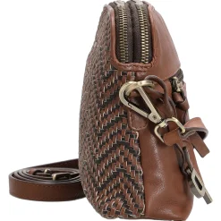 Samos - Umhängetasche 20 cm (cognac)