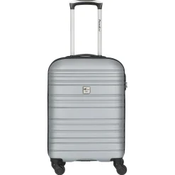 Santiago - 4-Rollen-Kabinentrolley 55 cm (silber)