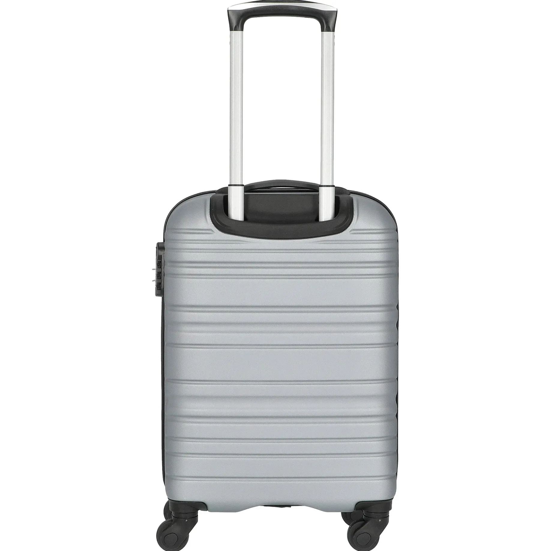 Santiago - 4-Rollen-Kabinentrolley 55 cm (silber)