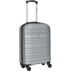 Santiago - 4-Rollen-Kabinentrolley 55 cm (silber)