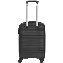 Santiago - 4-Rollen-Kabinentrolley 55 cm (schwarz)