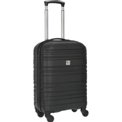 Santiago - 4-Rollen-Kabinentrolley 55 cm (schwarz)