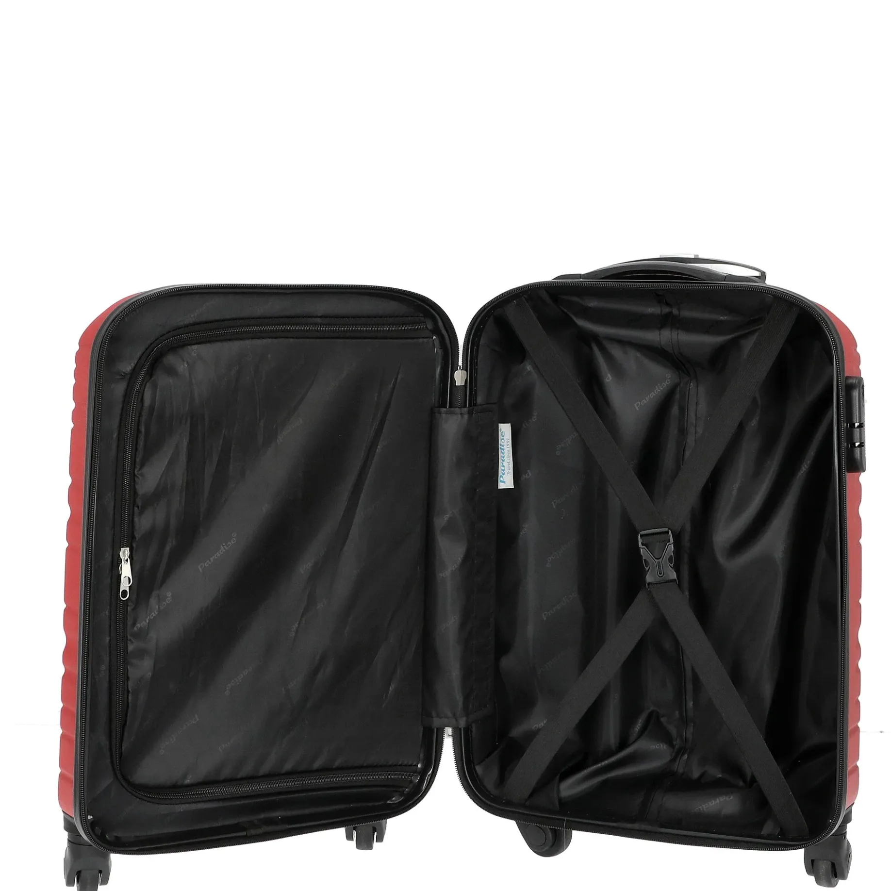 Santiago - 4-Rollen-Kabinentrolley 55 cm (rot)