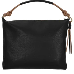 Sanura Hobo - Schultertasche M 38 cm (black)