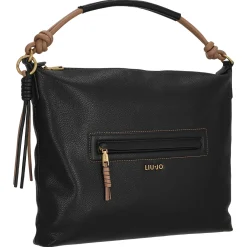 Sanura Hobo - Schultertasche M 38 cm (black)