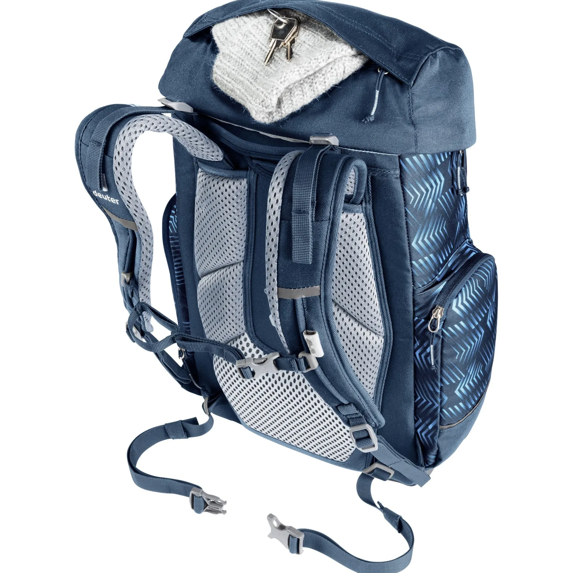 School Scula - Schulrucksack 49 cm (ink ripple)