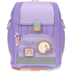 School Set Boxy Unique - Schulranzen Set 7tlg. (Violet/Lavender)