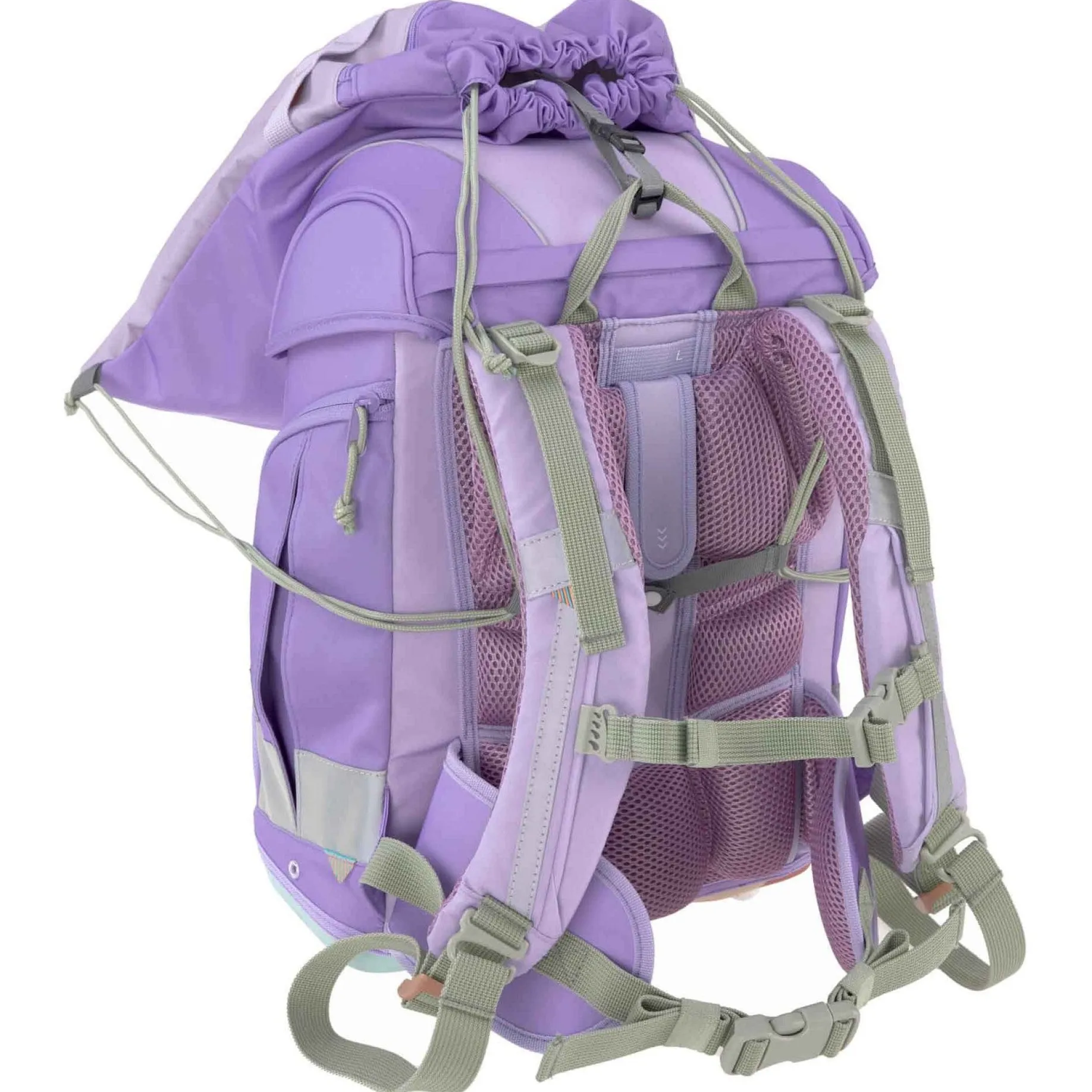 School Set Boxy Unique - Schulranzen Set 7tlg. (Violet/Lavender)