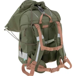 School Set Boxy Unique - Schulranzen Set 7tlg. (Olive)