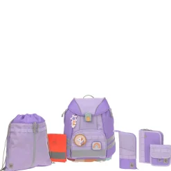 School Set Flexy Unique - Schulranzen Set 7tlg. (Violet/Lavender)