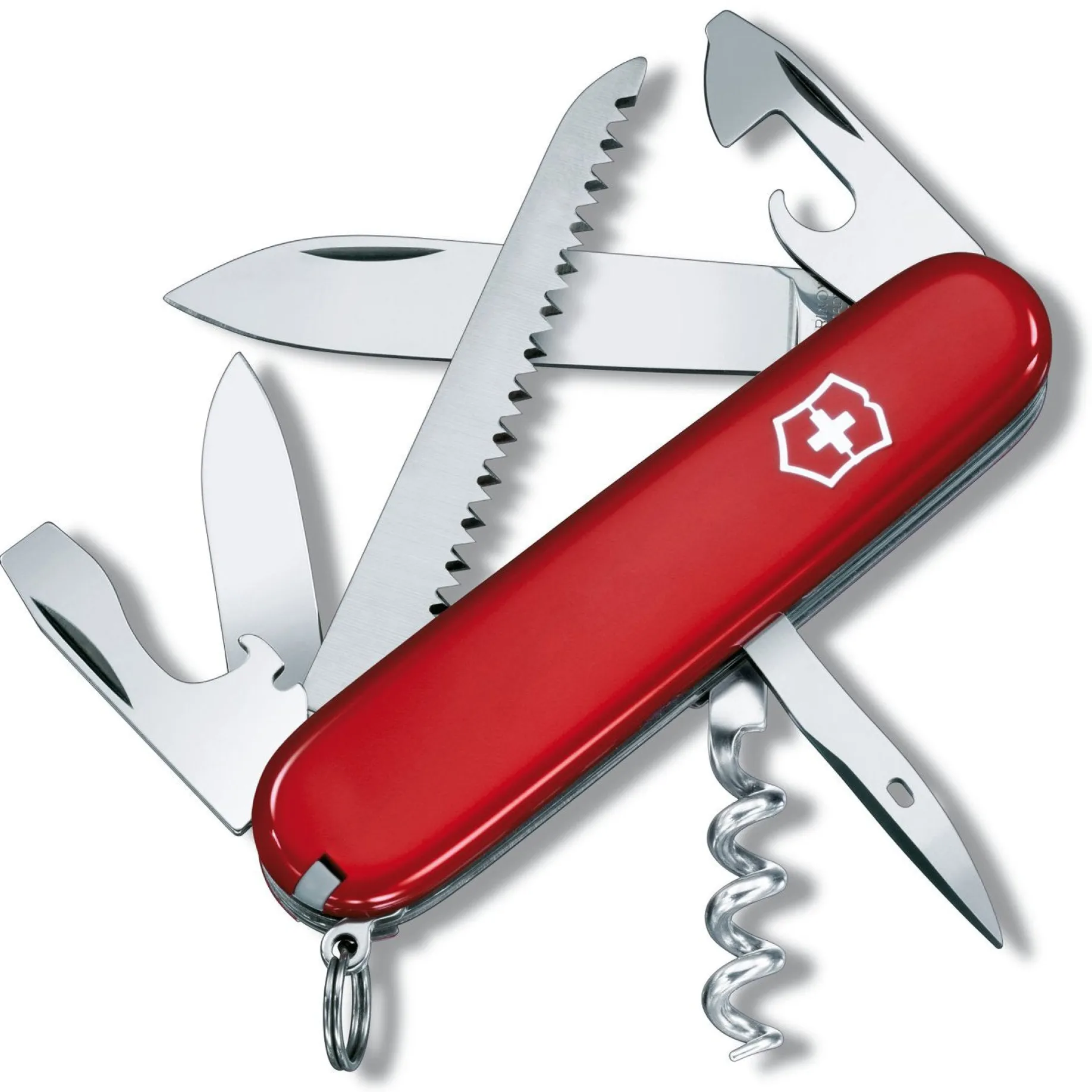 Schweizer Offiziersmesser "Camper" 9.1 cm (rot)
