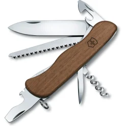 Schweizer Taschenmesser "Forester Wood" 11.1 cm (Nussbaumholz)