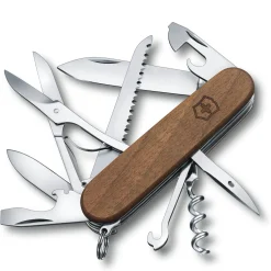 Schweizer Taschenmesser "Huntsman Wood " 9.1 cm (Nussbaumholz)