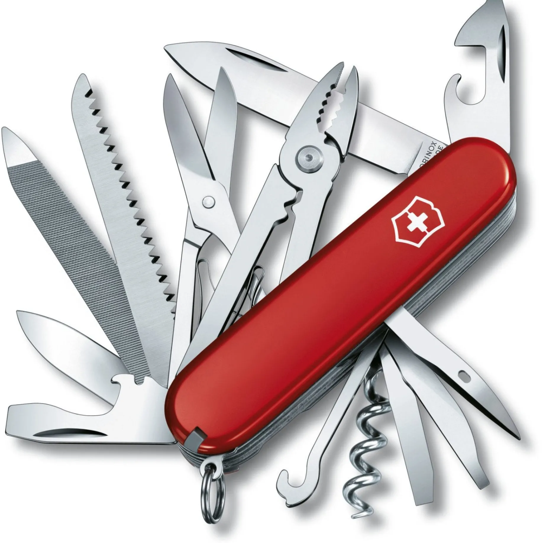 Schweizer Taschenmesser "Handyman" 9.1 cm (rot)