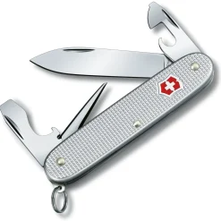 Schweizer Taschenmesser "Pioneer Alox" 9.3 cm (silber)