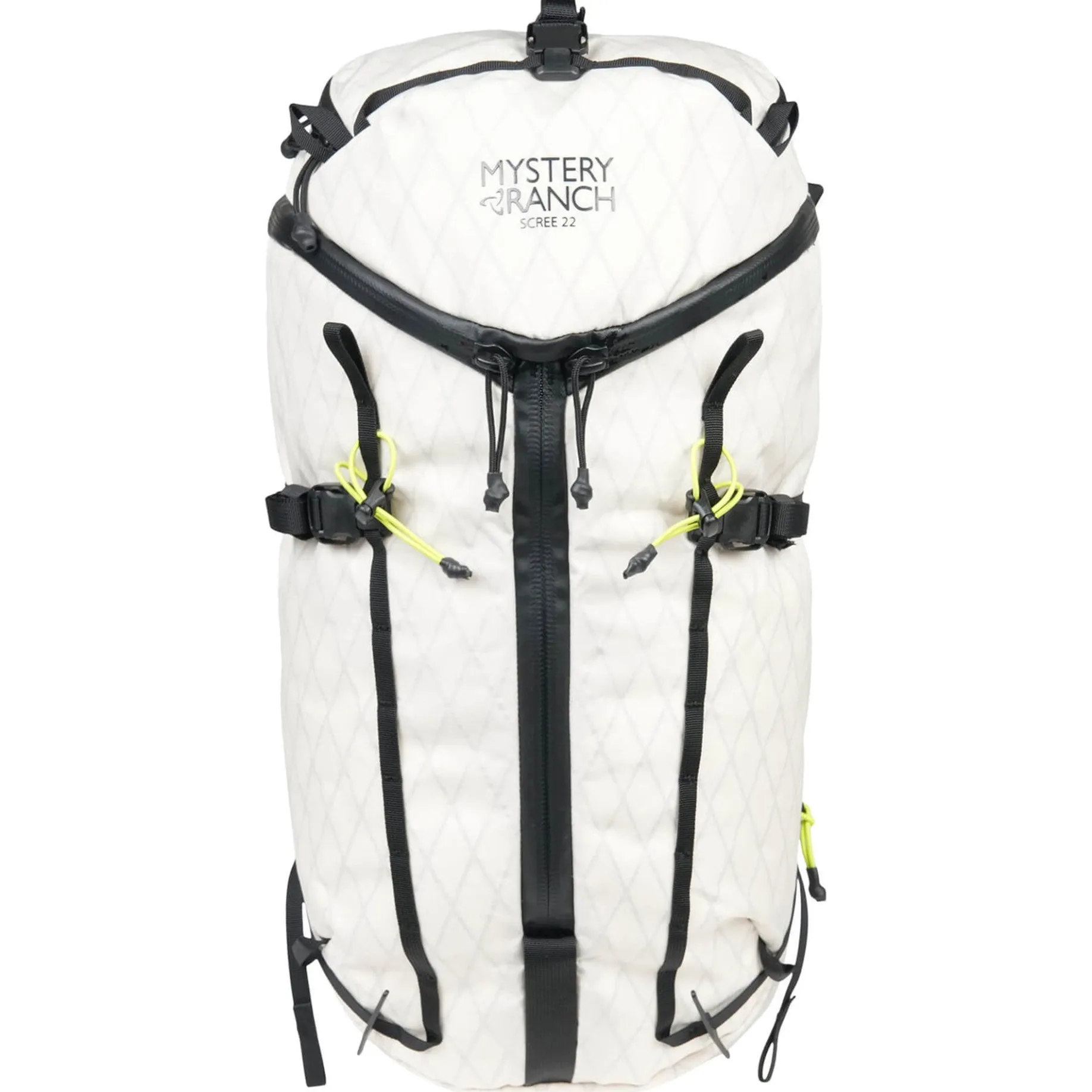 Scree 22 - Wanderrucksack (white/limeade)