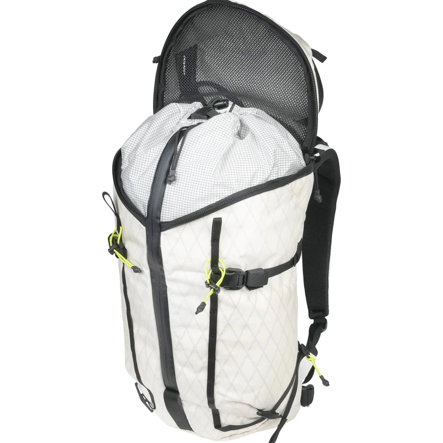 Scree 22 - Wanderrucksack (white/limeade)