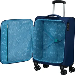 Sea Seeker - 4-Rollen-Kabinentrolley 55 cm (blau)