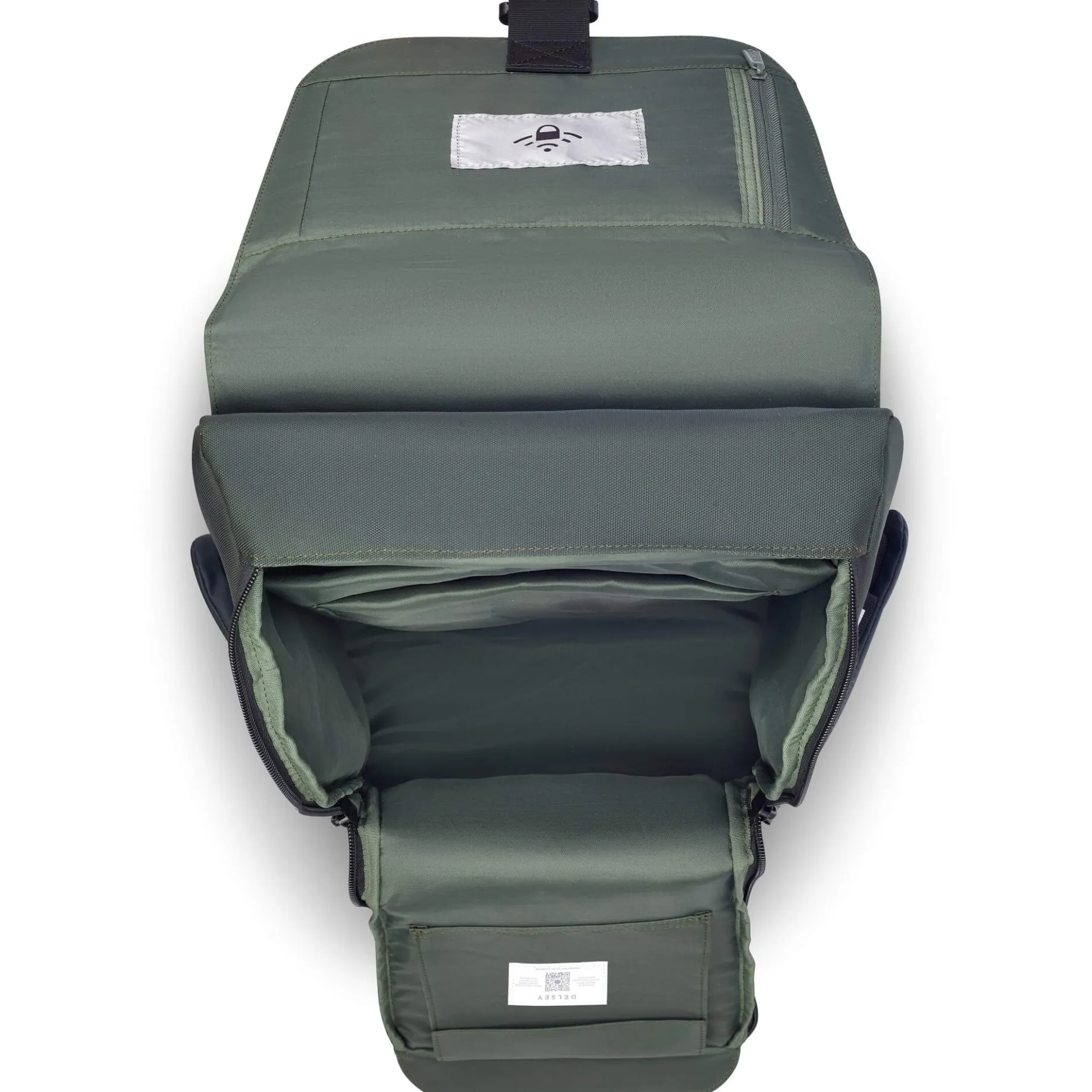 Securflap - Rucksack 15" 45.5 cm RFID (blau grün)