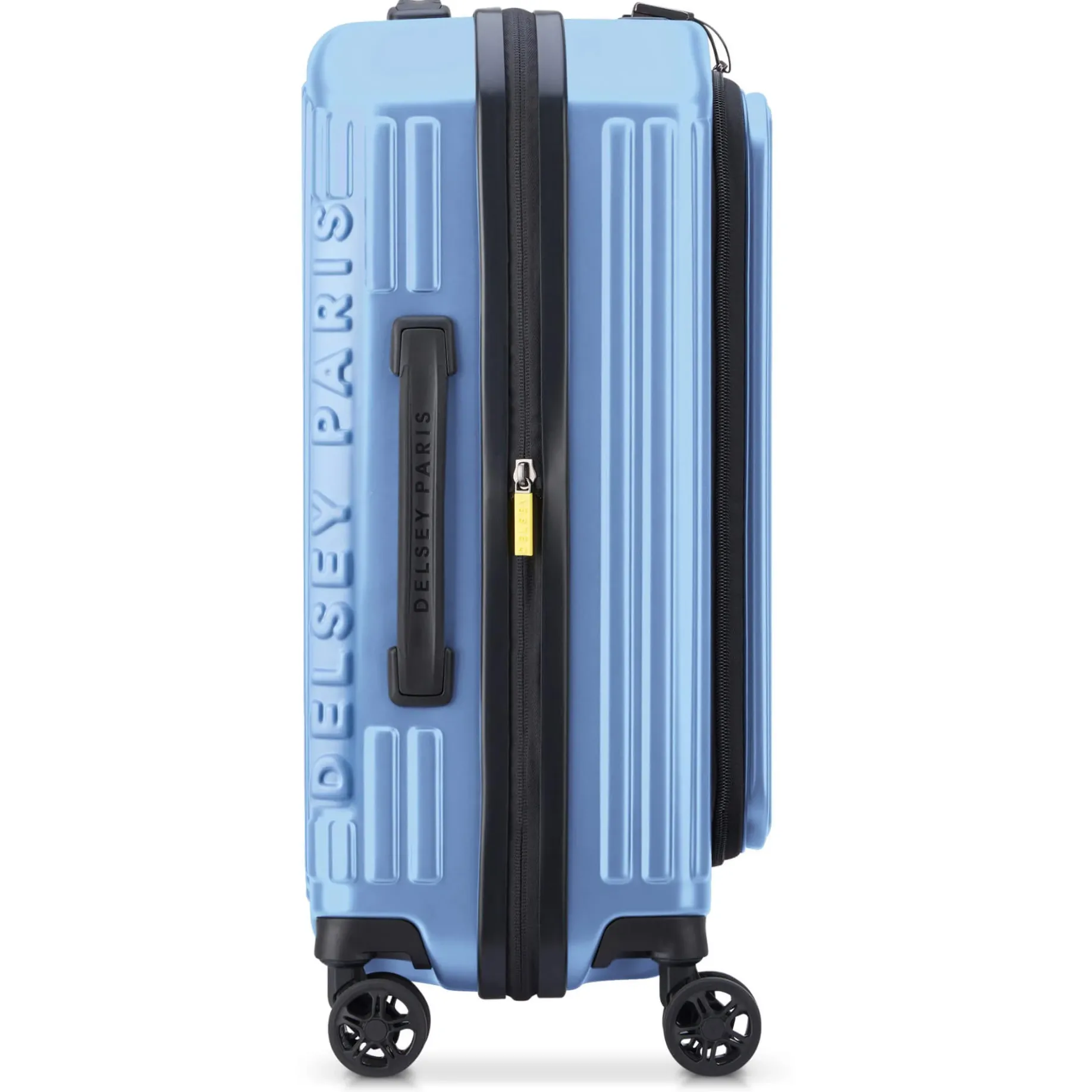 Securitime - 4-Rollen-Kabinentrolley S 55 cm erw. (lavendelblau)
