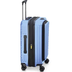 Securitime - 4-Rollen-Kabinentrolley S 55 cm erw. (lavendelblau)