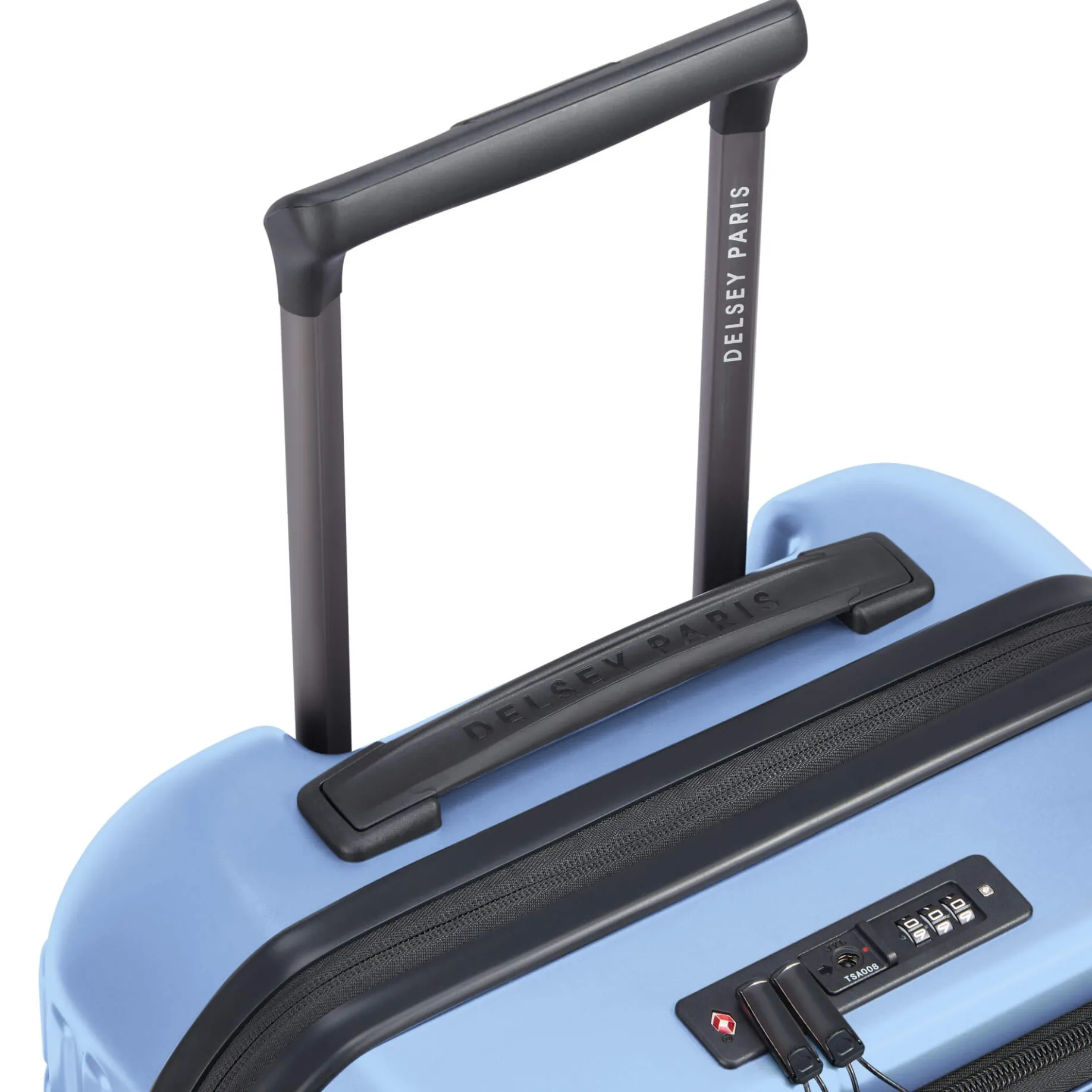 Securitime - 4-Rollen-Kabinentrolley S 55 cm erw. (lavendelblau)